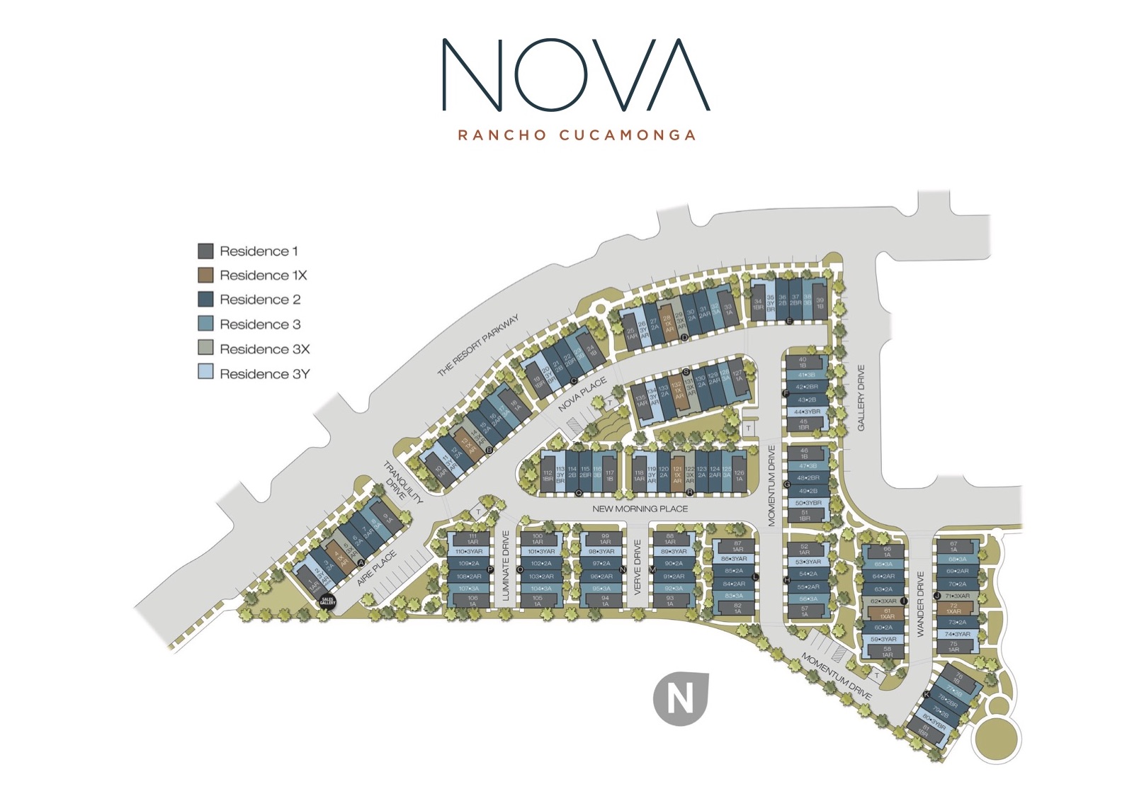 Nova Rancho Cucamonga Site Plan