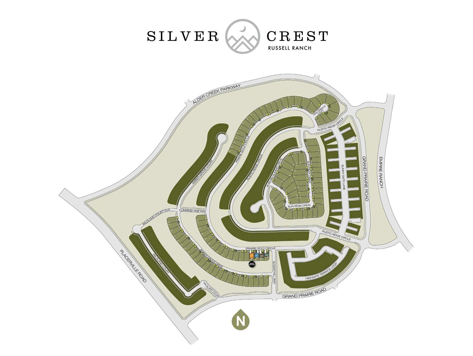 Silver Crest Site Plan 
