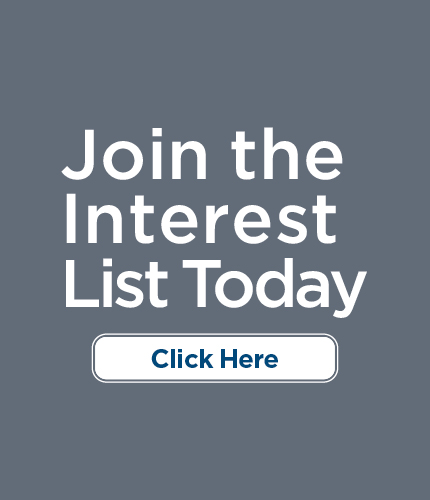 Join The Interest List!